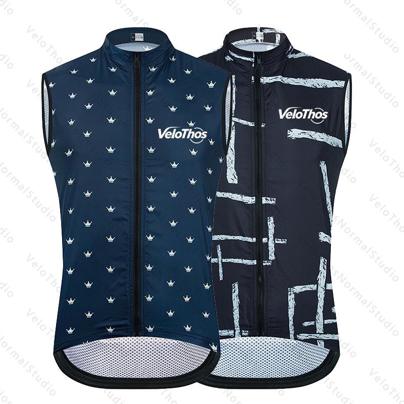 Padded Vest Gilet - VeloThos Cycling Vest Windproof Sports Run