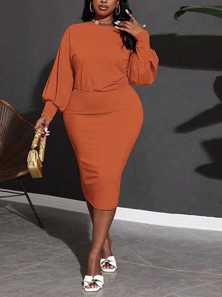 Winter Clothing Plus Size - Autumn and Winter Dresses Plus Size
