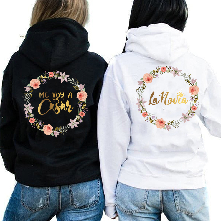 Winter Clothing In Spanish - Spanish Bride Team Pullover Hoodies Bachelorette