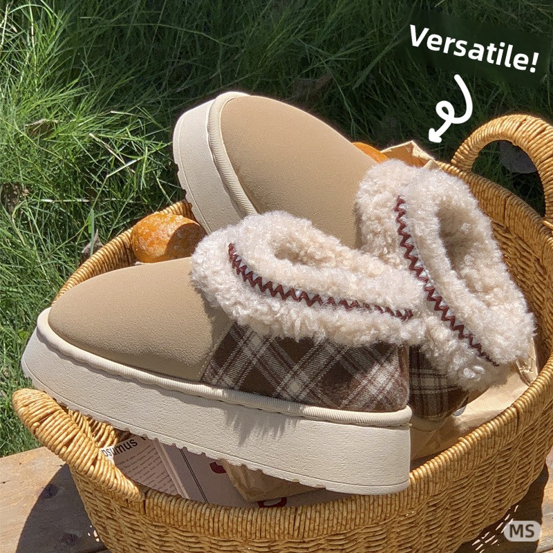 Winter Cloth - 2026 Platform Fluffy Slippers Women/men House