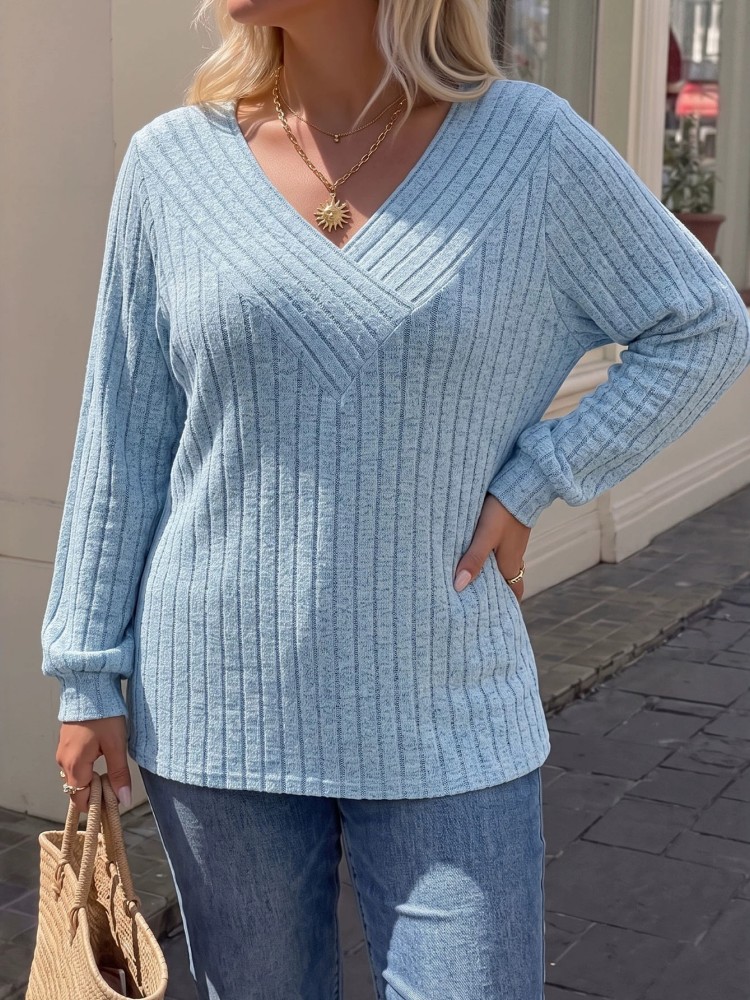 Winter Clothing Plus Size - Women's Plus Size L-3XL Casual Knitted