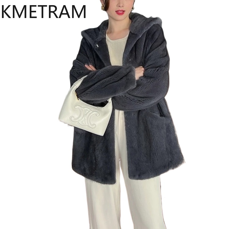 Winter Clothing Label - KMETRAM Natural Purple Label Grade Velvet