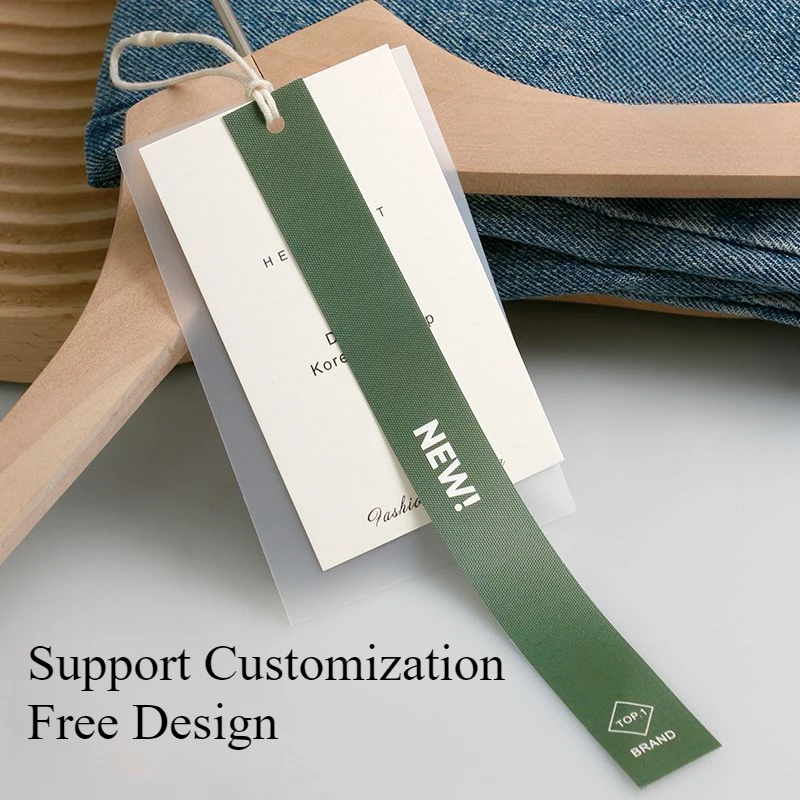 Winter Clothing Label - High-end Hangtags Customized Clothing Hang Cards