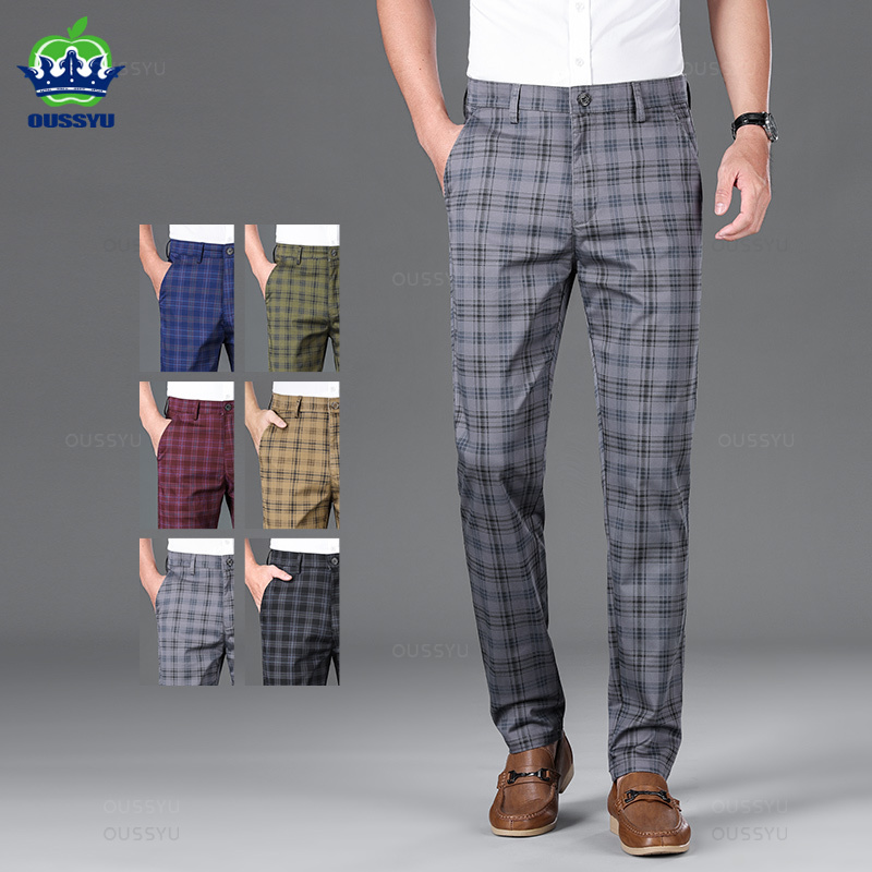 Winter Clothing Brands - OUSSYU Brand Clothing High Quality Plaid