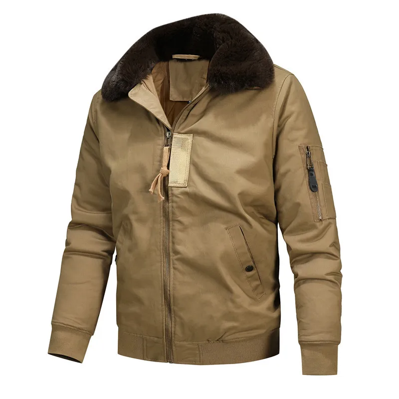 Quality Winter Clothing Bomber Jacket - New Winter Men Bomber Jackets Fleece