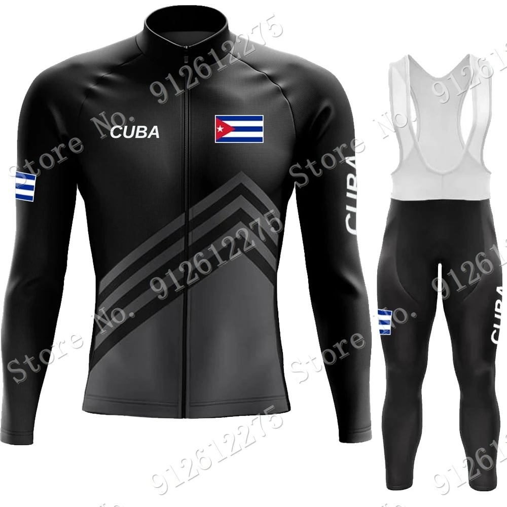 Cuba Cycling Jersey Set Cyclin - Winter Clothing Men Sale 评论和价格