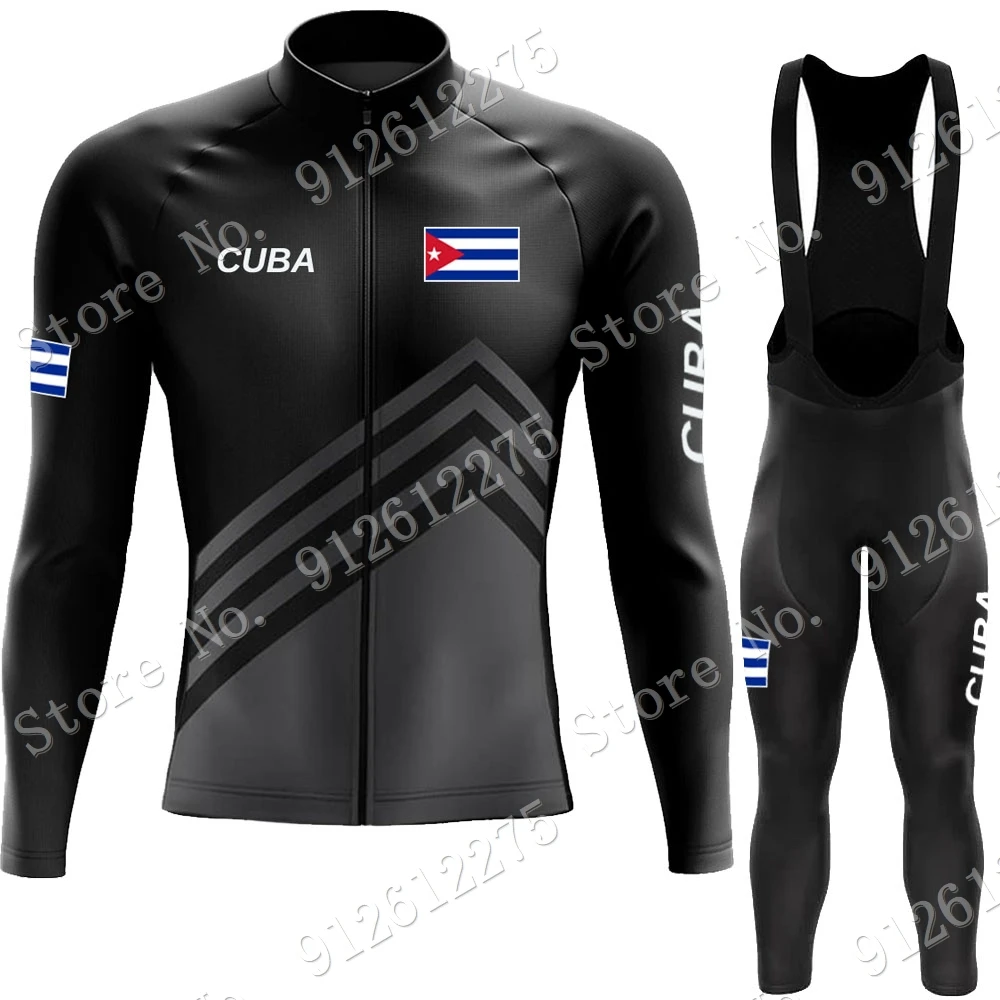 Cuba Cycling Jersey Set Cyclin - Winter Clothing Men Sale 评论和价格