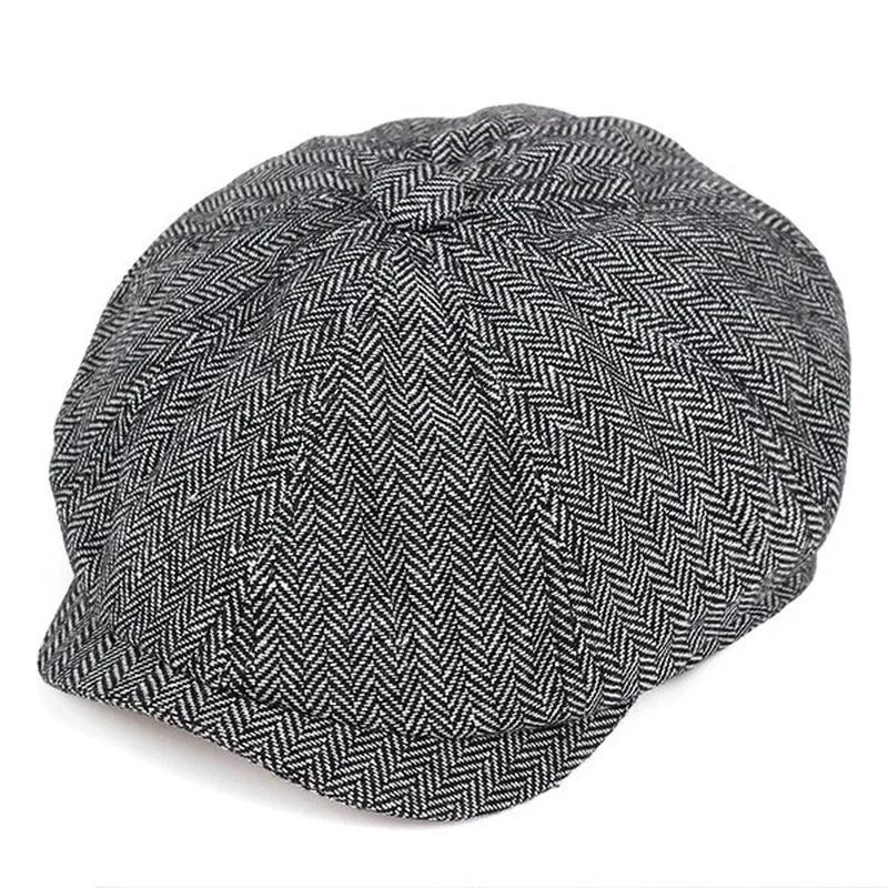 Men Flat Top Ivy Gatsby Drivin - Winter Clothing Drive 评论和价格