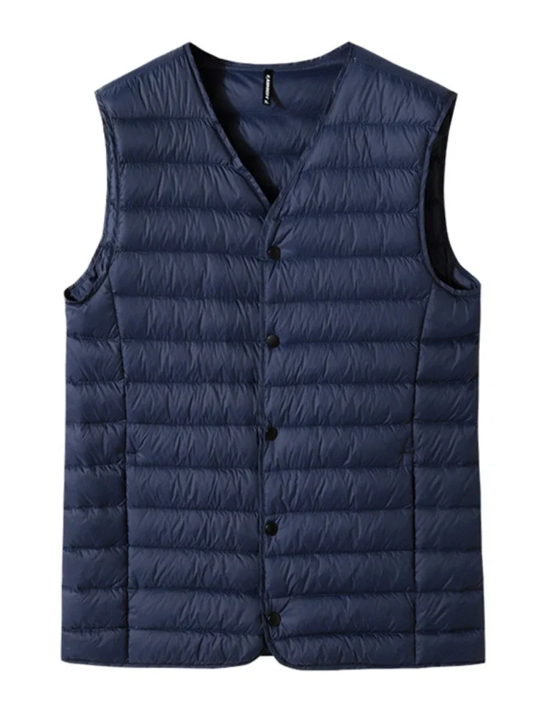 2023 New Winter V-Neck Men's V - Padded Vest Gilet 评论和价格