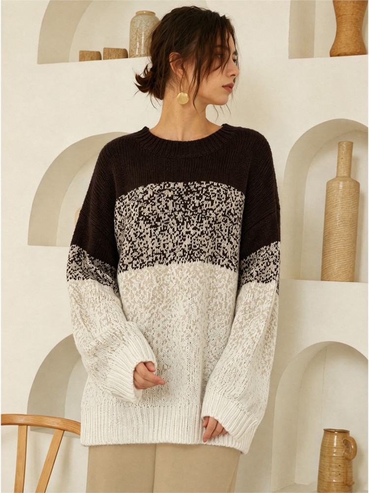 Women's Plus Size Casual Knitt - Winter Clothing Plus Size 评论和价格