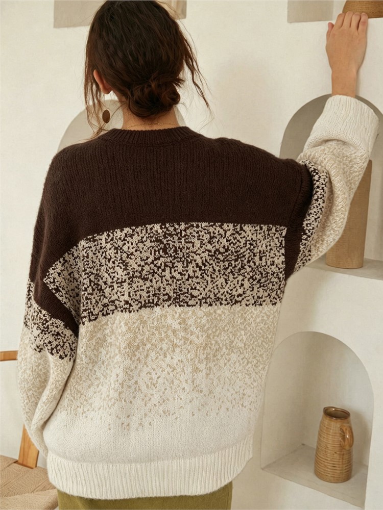 Women's Plus Size Casual Knitt - Winter Clothing Plus Size 评论和价格