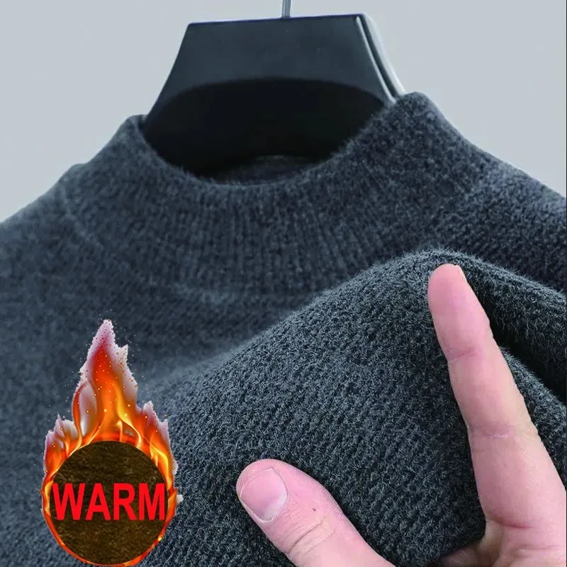 Mens Knitwear Sweater New Autu - Winter Clothing Brands 评论和价格