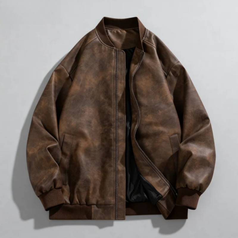 Autumn New High Quality Retro  - Quality Winter Clothing Bomber Jacket 评论和价格