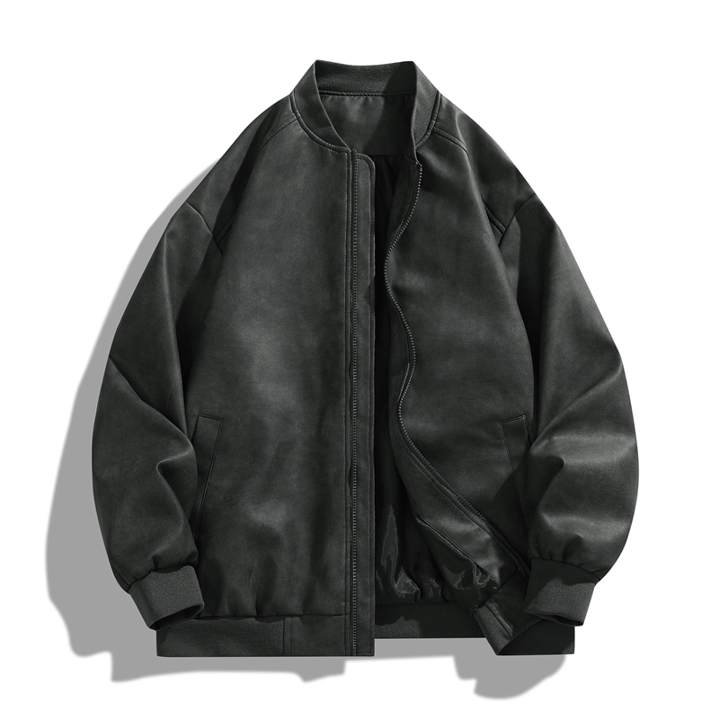 Autumn New High Quality Retro  - Quality Winter Clothing Bomber Jacket 评论和价格