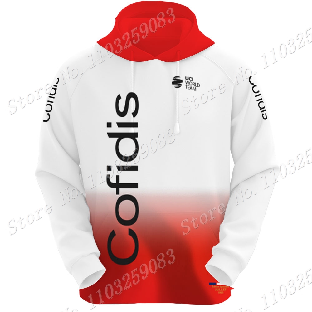 Cofidis 2023 Team Hoodie Men C - Winter Clothing In Spanish 评论和价格