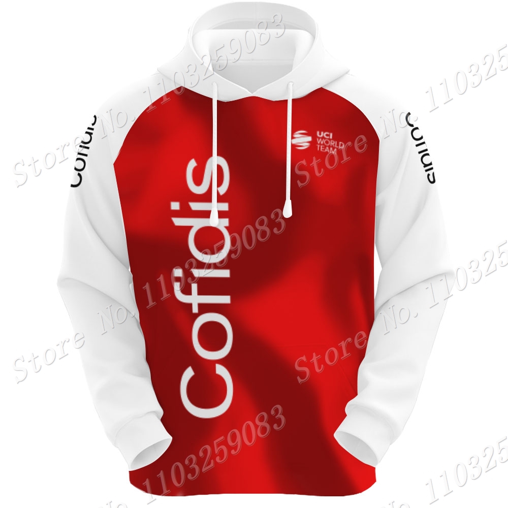 Cofidis 2023 Team Hoodie Men C - Winter Clothing In Spanish 评论和价格