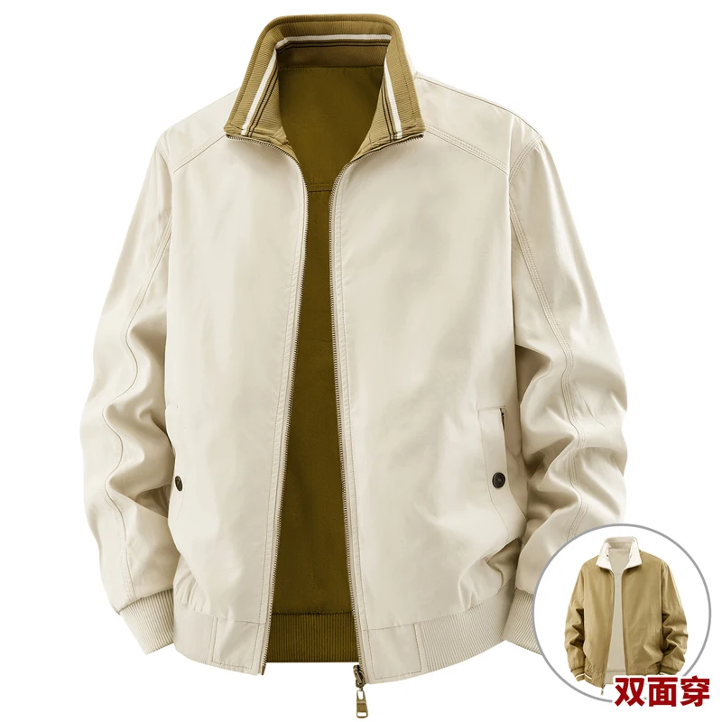 High Quality Reversible Jacket - Quality Winter Clothing Bomber Jacket 评论和价格