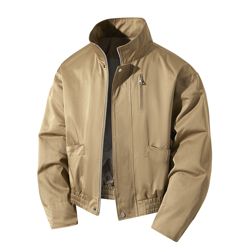 New Autumn and Winter Men's Ve - Quality Winter Clothing Bomber Jacket 评论和价格