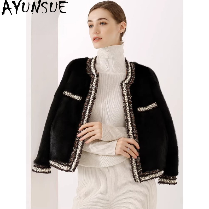 AYUNSUE Purple Label Mink Fur  - Winter Clothing Label 评论和价格