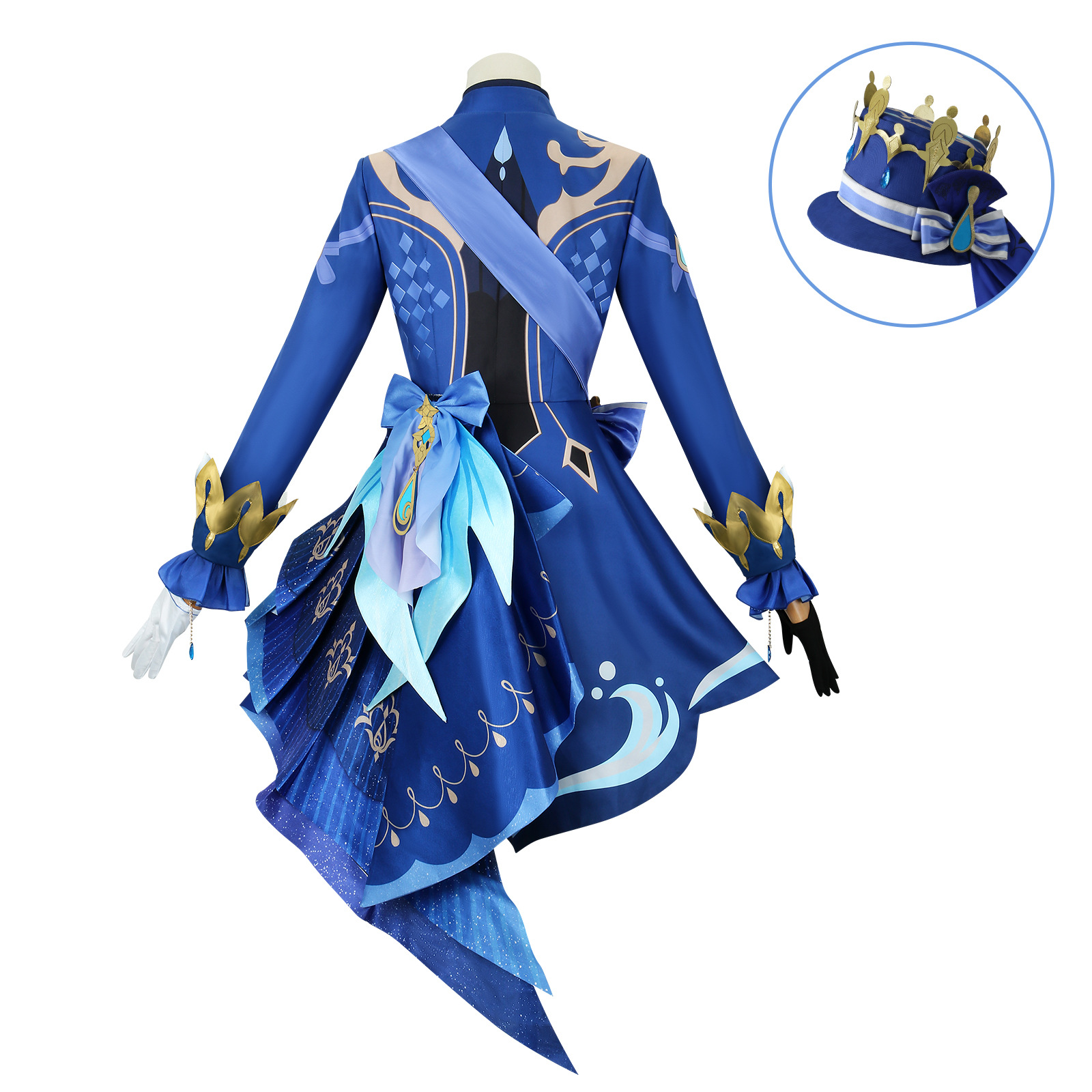 Furina Cosplay Costume Full Se - Winter Clothing Label 评论和价格