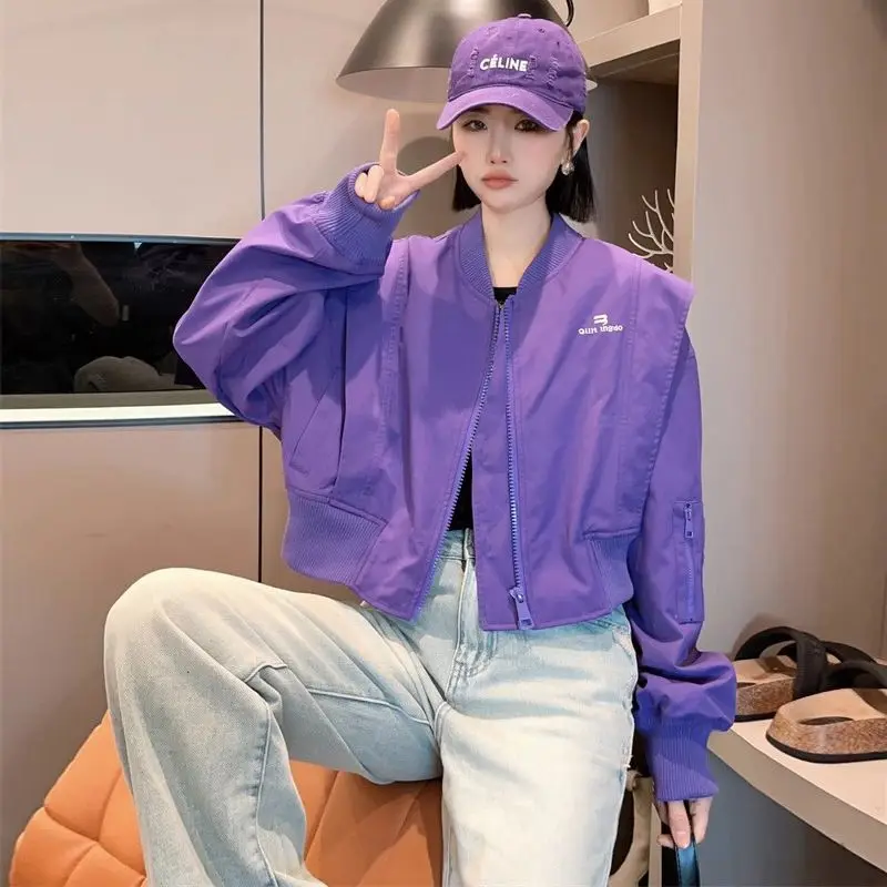 Women's Bomber Jackets Spring  - Quality Winter Clothing Bomber Jacket 评论和价格