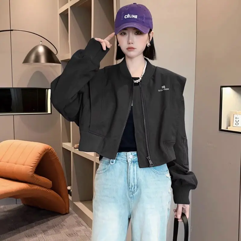 Women's Bomber Jackets Spring  - Quality Winter Clothing Bomber Jacket 评论和价格