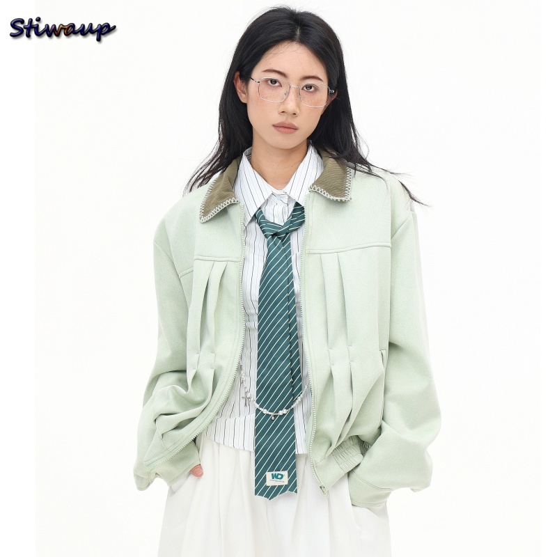 Women's Autumn Bomber Jacket G - Quality Winter Clothing Bomber Jacket 评论和价格