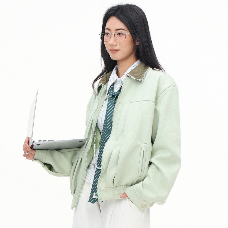 Women's Autumn Bomber Jacket G - Quality Winter Clothing Bomber Jacket 评论和价格