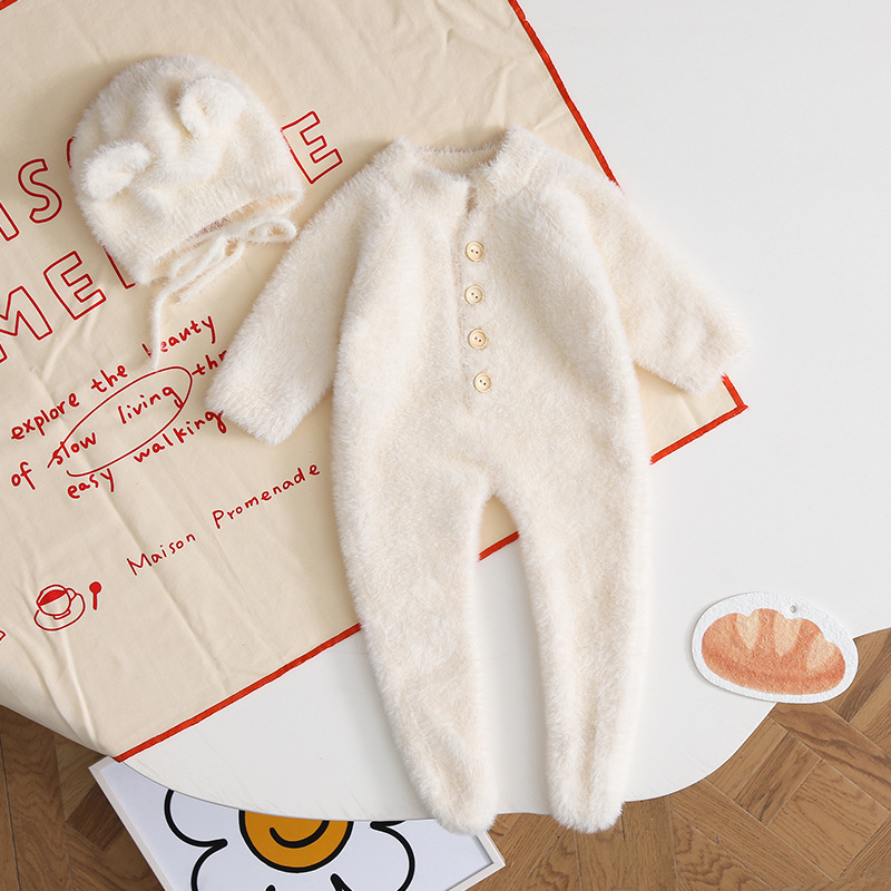 Unisex Baby Thickened Footed   - Winter Clothing Label 评论和价格