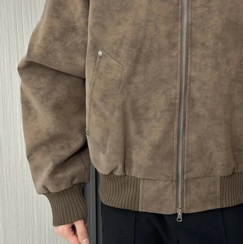 Autumn Oversize Bomber Jacket  - Quality Winter Clothing Bomber Jacket 评论和价格