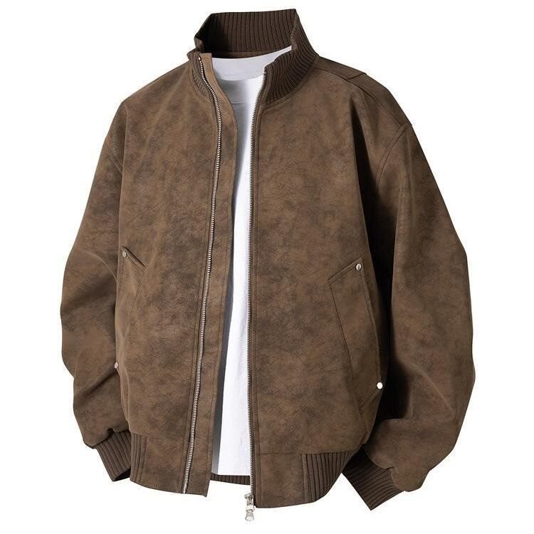 Autumn Oversize Bomber Jacket  - Quality Winter Clothing Bomber Jacket 评论和价格