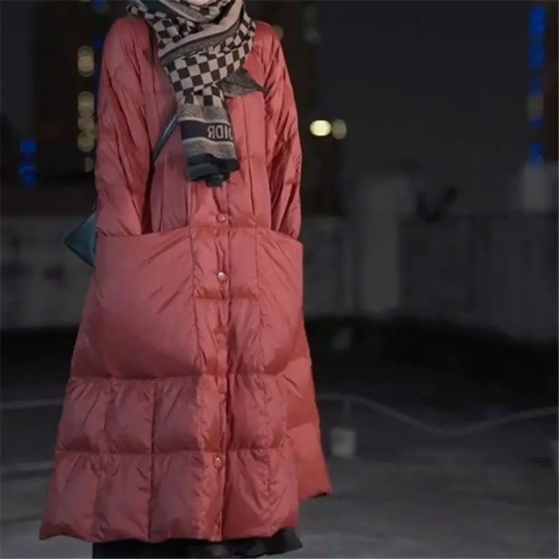 Oversize Long Down Jacket Big  - Winter Clothing Brands 评论和价格