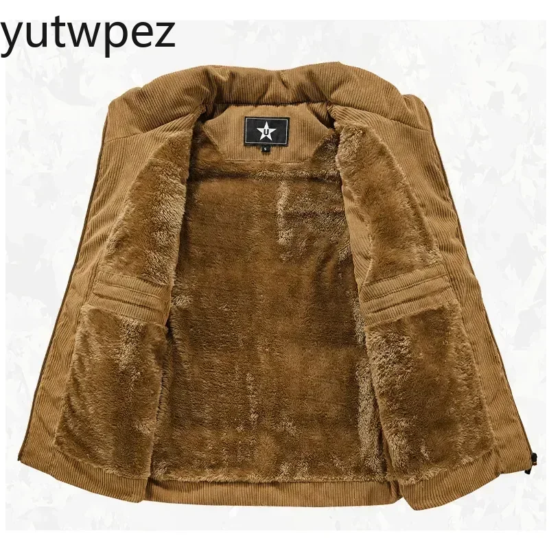 Outdoor Hiking Fashion Wool Ve - Winter Clothing Plus Size 评论和价格