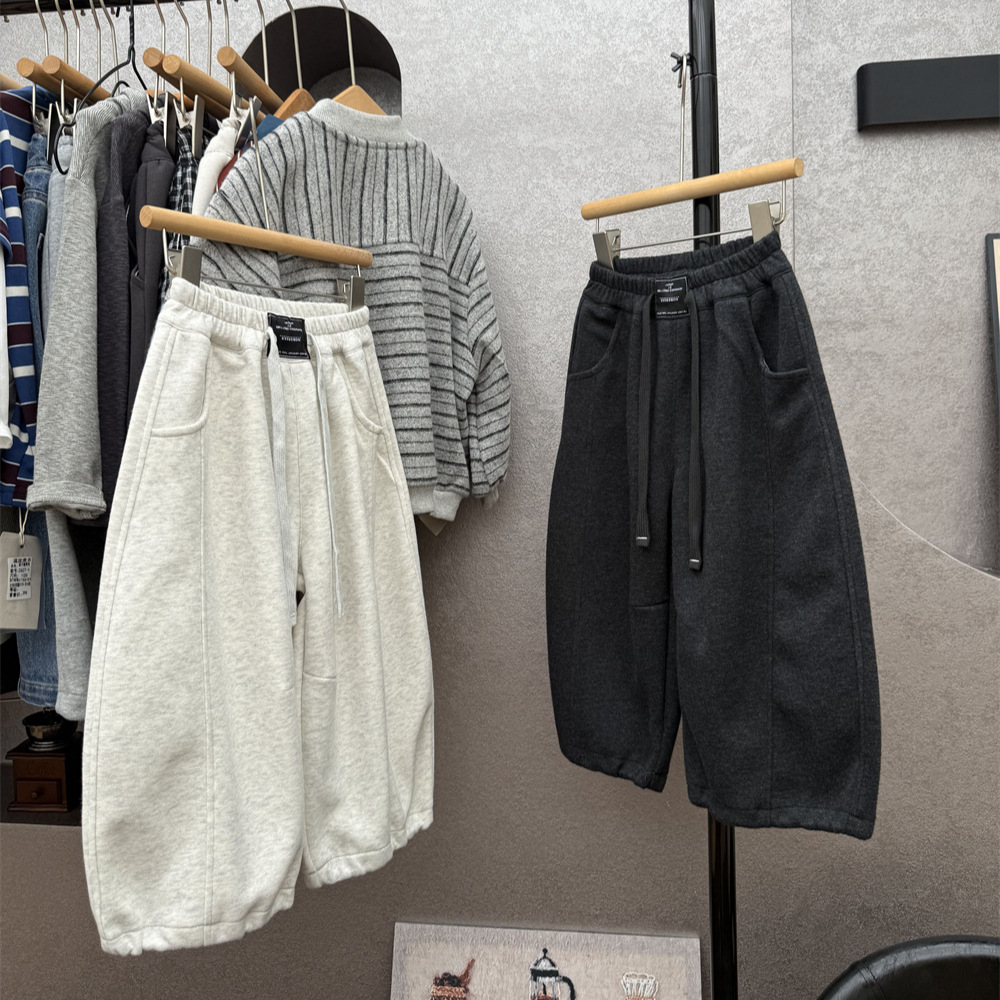 Boys Pants 2026 Autumn and Win - Winter Clothing Label 评论和价格
