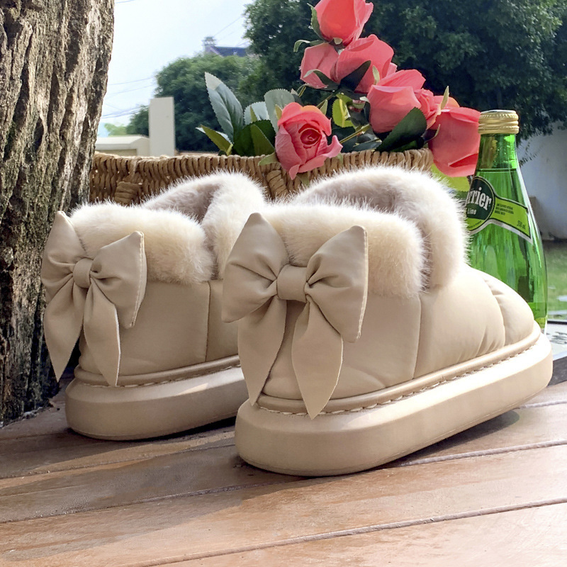 New Winter Warm Women Slippers - Winter Cloth 评论和价格
