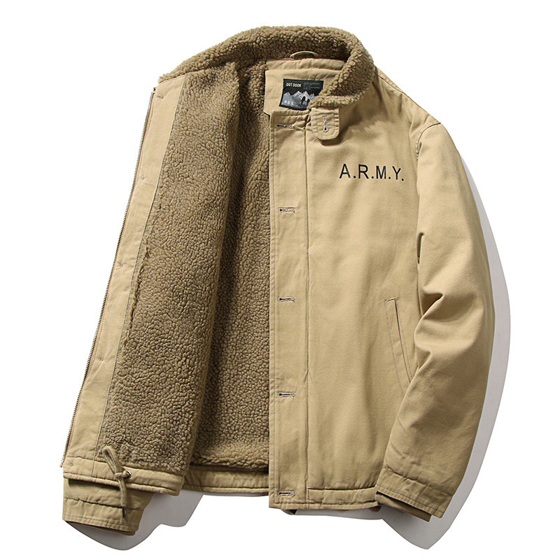 Men Fleece Winter Jackets Warm - Quality Winter Clothing Bomber Jacket 评论和价格