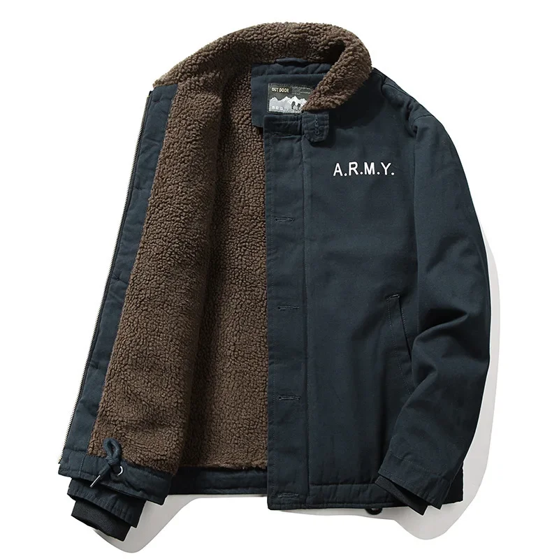 Men Fleece Winter Jackets Warm - Quality Winter Clothing Bomber Jacket 评论和价格