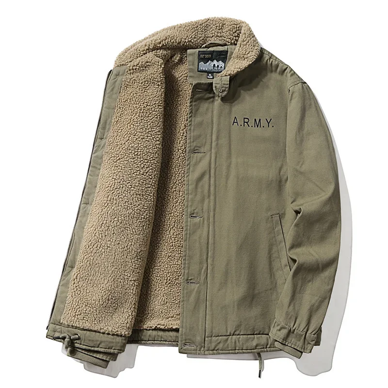 Men Fleece Winter Jackets Warm - Quality Winter Clothing Bomber Jacket 评论和价格