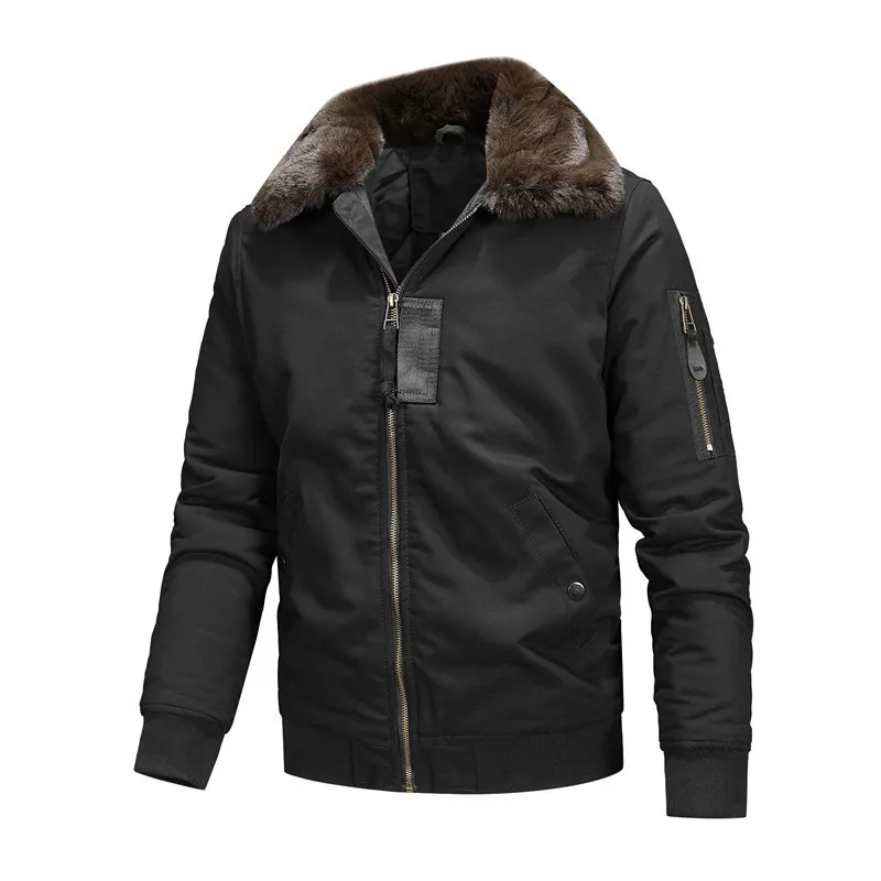 New Winter Men Bomber Jackets  - Quality Winter Clothing Bomber Jacket 评论和价格