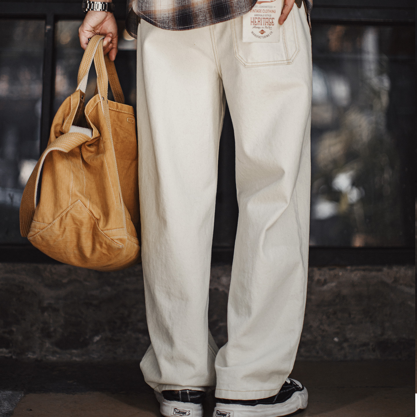 Maden Men's Vintage White Heav - Levis Jeans 501 评论和价格