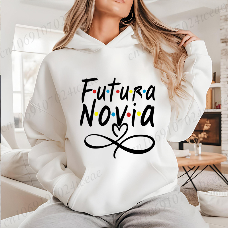 La Novia Graphic Hoodie for No - Winter Clothing In Spanish 评论和价格